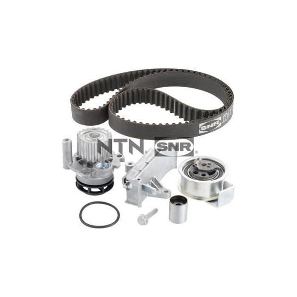 Snr KDP457.540 - Oe 038109119L Wasserpumpe + Zahnriemensatz FüR A3 (8L), A4 (8D), A4 (8E), A6 (4B), Galaxy (Wgr), Alhambra (7V), Leon (1M1), Toledo Ii (1M2), Octavia I (1U), Superb I (3U), Sharan (7M), Bora (1J), Golf Iv (1J), New Beetle, Passat (3B)-image