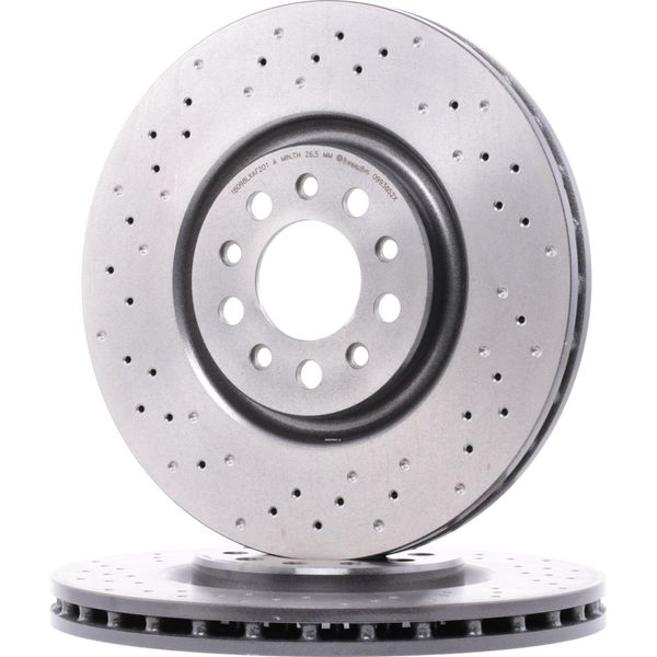 Brembo 09.9365.2X - Disco Freno Oe 51767383 Per 159 (939), Brera (939), Giulietta (940), Spider (939)-image