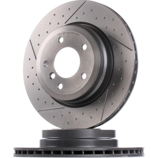 Brembo 09.C246.11 - Disco Freno Oe 34216787931 Per Serie 1 (E81), Serie 1 (E82), Serie 1 (E87), Serie 3 (E90), Serie 3 (E91), Serie 3 (E92), Serie 3 (E93)-image