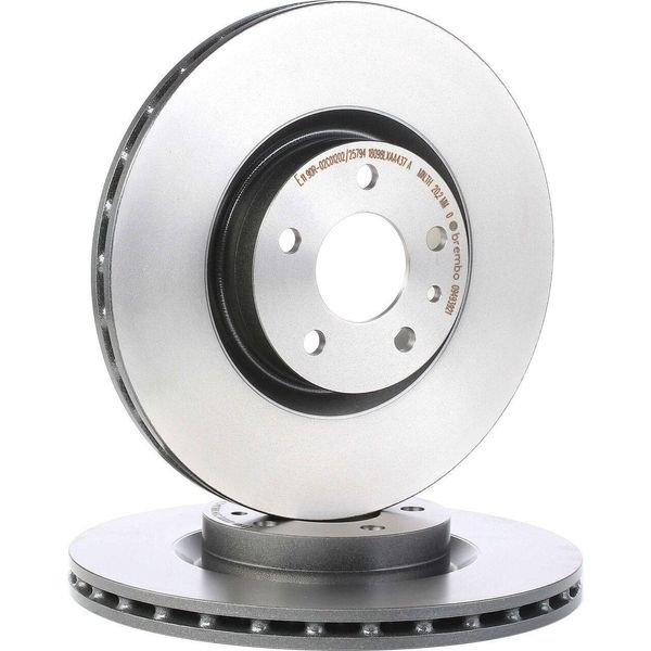 Brembo 09.4939.21 - Bremsscheibe Oe 164102202300 Per 147 (937), 156 (932), Combo (X12), Combo Tour (X12), Doblo, Gt (937), Gtv (916), Qubo, Spider (916)-image
