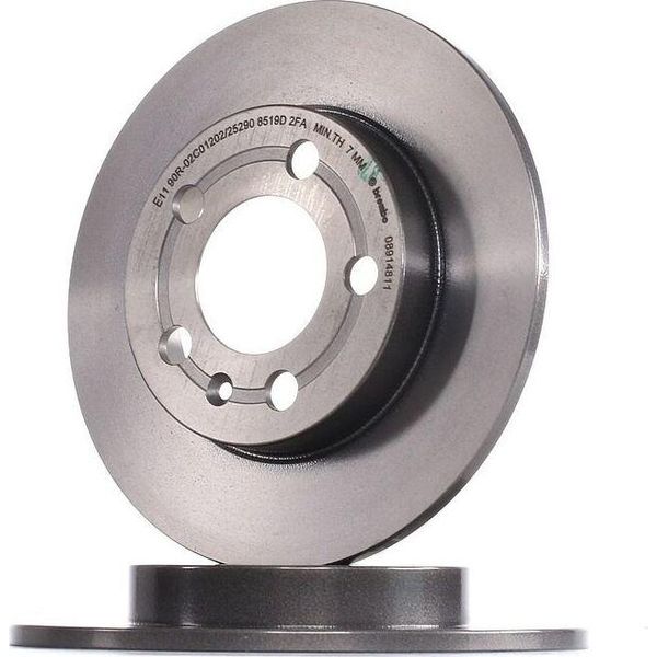 Brembo 08.9148.11 - Disco Freno Oe 1J0615601D Per A3 (8L), Bora (1J), Golf Iv (1J), Octavia I (1U), Tt (8N)-image