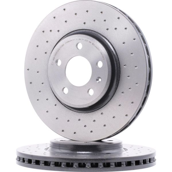 Brembo 09.A758.1X - Oe 8K0615301A Disco Freno Per A4 (8K), A5 (8F), A5 (8T), Q5 (8R)-image