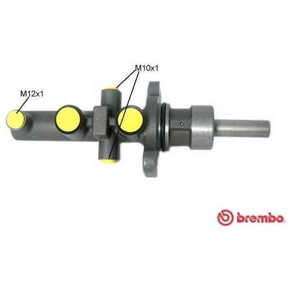 Brembo M 06 020 - Oe 1161873 Hauptbremszylinder FüR 5Er (E39), 7Er (E38)-image
