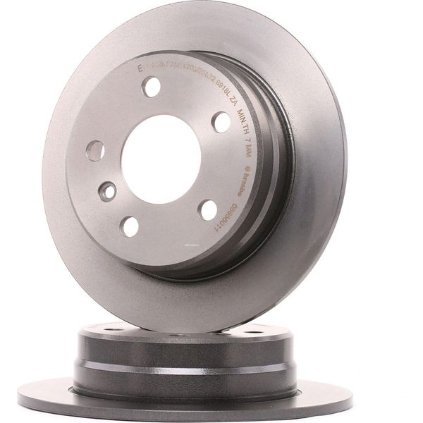 Brembo 08.9580.11 - Disco Freno Oe 1694230012 Per Classe A (W169), Classe B (W245)-image