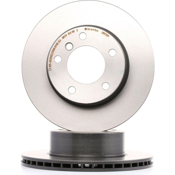 Brembo 09.9750.11 - Disco Freno Oe 34116764629 Per Serie 1 (E81), Serie 1 (E87)-image