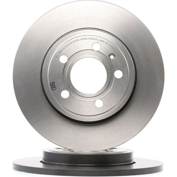 Brembo 08.A332.11 - Oe 8E0615601M Disco Freno Per A4 (8E), A4 (8H), Exeo (3R)-image