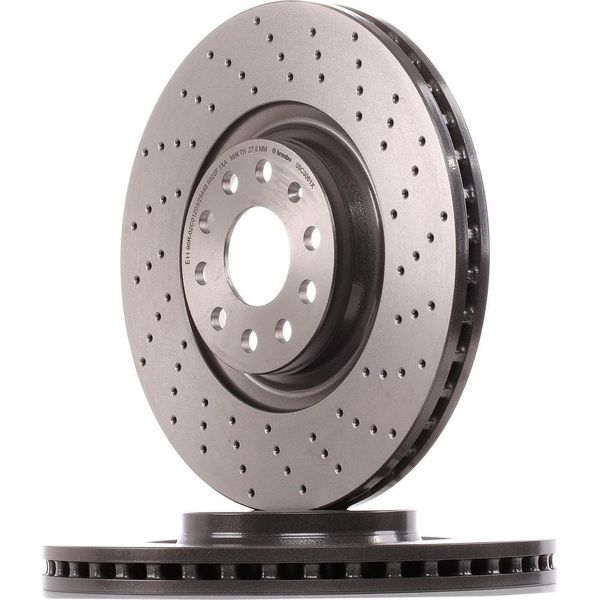 Brembo 09.C306.1X Disco Freno Oe 1K0615301AD Compatibile Con Passat 3BG, Passat Cc, Tiguan, Passat 3B, Passat Alltrack, Golf Vii, Golf Alltrack, Cc, Arteon, Superb, Octavia, Kodiaq, Tarraco, Leon, Ateca, Voyager, Tt, Q3, Q2, A3 8Y, A3 8V-image
