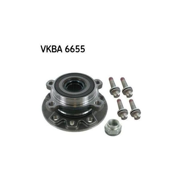 Skf Vkba 6655 - Set Di Cuscinetti Per Ruote Oe 51952935 Per 500X (334), Renegade-image