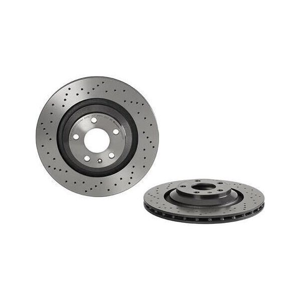 Brembo 09.8842.2X - Oe 4F0615601D Disco Freno Per A6 (4F)-image