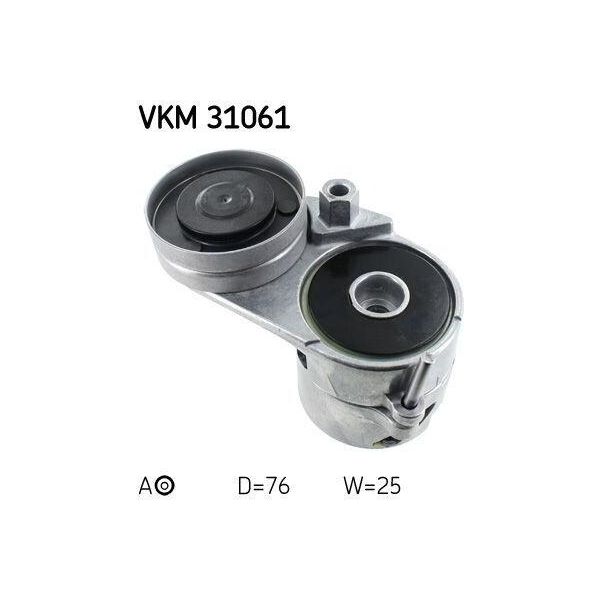 Skf Vkm 31061 - Oe 078 903 133 Ab Puleggia Tenditore, Cinghia A V Per A4 (8D), A4 (8E), A4 (8H), A6 (4A), A6 (4B), A8 (4D), Superb I (3U), Passat (3B)-image
