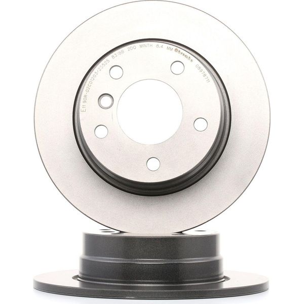 Brembo 08.9787.11 - Disco Freno Oe 34216764647 Per Serie 1 (E81), Serie 1 (E87)-image