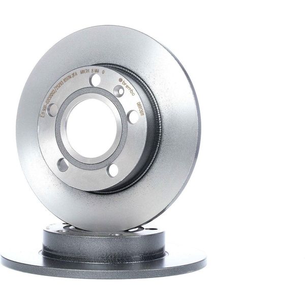 Brembo 08.9136.11 - Oe 8E0615601B Disco Freno Per A4 (8E), A4 (8H), Exeo (3R)-image
