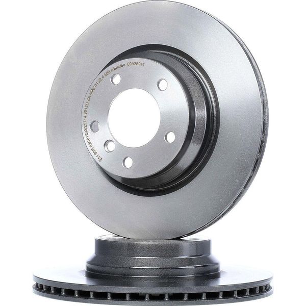 Brembo 09.A259.11 - Disco Freno Oe 34116764645 Per Serie 1 (E81), Serie 1 (E82), Serie 1 (E87), Serie 1 (E88), Serie 3 (E90), Serie 3 (E91), Serie 3 (E92), Serie 3 (E93), X1 (E84)-image