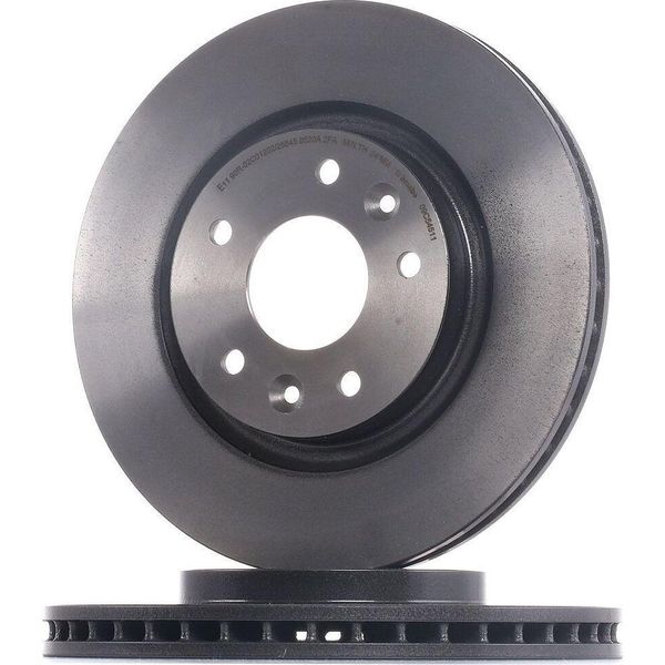 Brembo 09.C545.11 - Disco Freno Oe 402064BA0A Per Kadjar (Ha, Hl), Leaf (ZE0), Qashqai Ii (J11), X-Trail (T32)-image