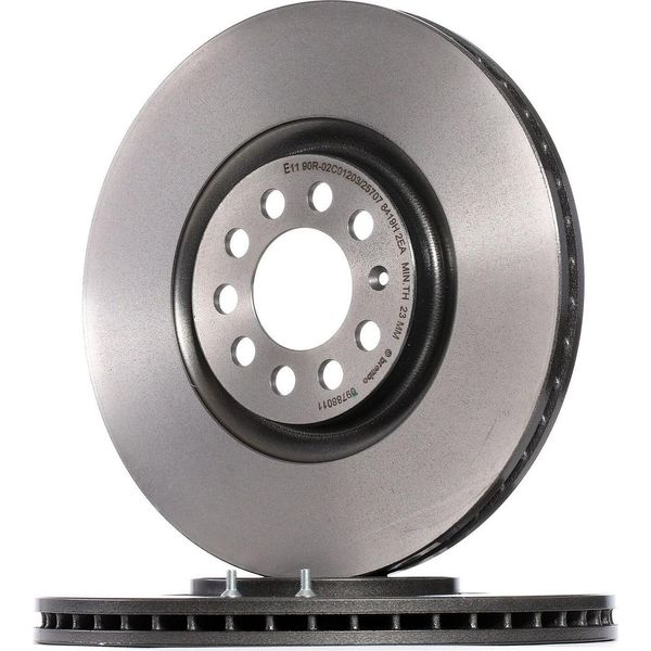 Brembo 09.7880.11 - Disco Freno Oe 8L0615301 Per A3 (8L), Bora (1J), Golf Iv (1J), Ibiza (6J, 6P), Ibiza (6L), Leon (1M1), New Beetle, Octavia I (1U), Polo (9N), Toledo Ii (1M2), Tt (8N)-image