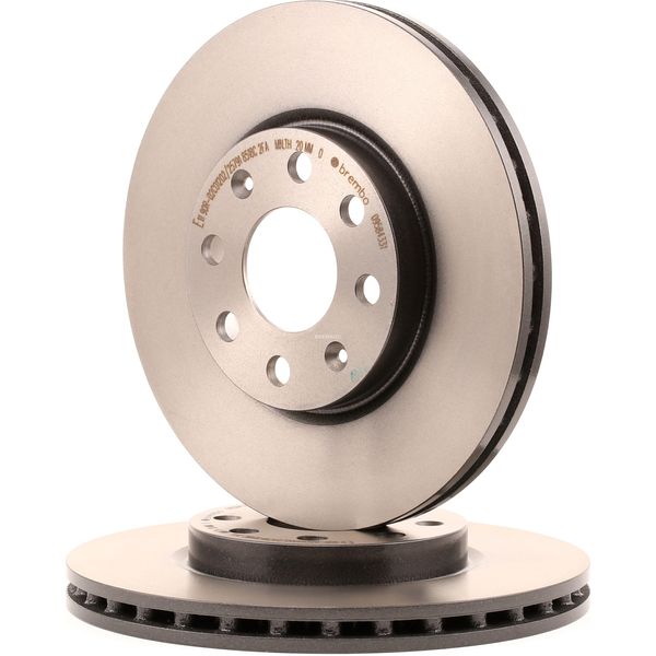 Brembo 09.5843.31 - Disco Freno Oe 93197241 Per Adam, Corsa D (S07), Corsa E (X15), Punto-image