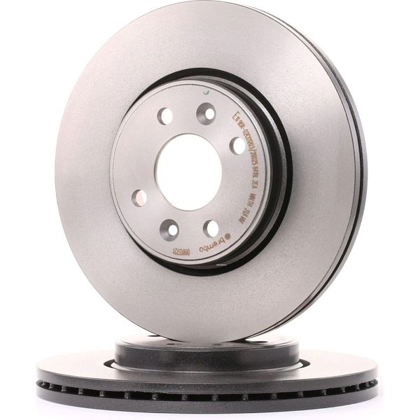 Brembo 09.8137.21 - Disco Freno Oe 8671005975 Per Laguna I, Megane I, Megane Ii, Megane Scenic, Scenic I, Scenic Ii-image