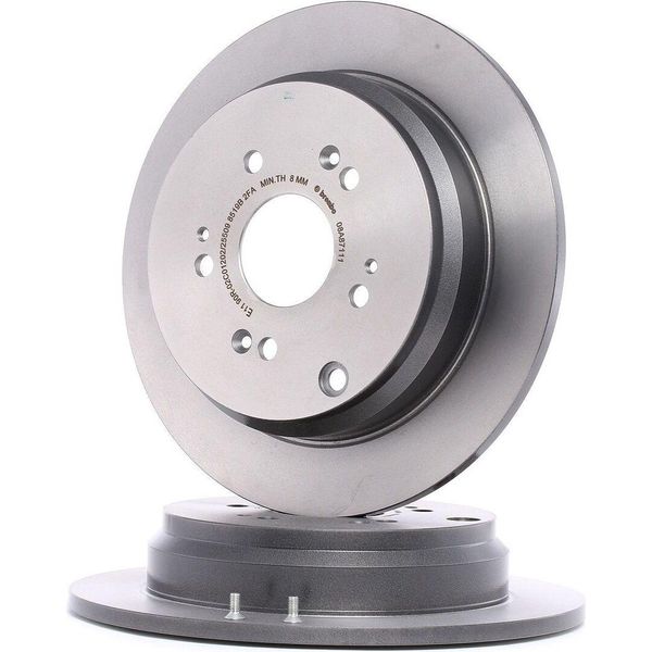 Brembo 08.A871.11 - Oe 42510T1GG01 Disco Freno Per CR-V Iii (Re), CR-V Iv (Rm)-image
