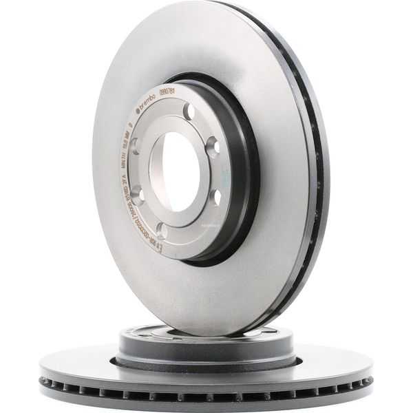 Brembo 09.9078.11 - Disco Freno Oe 402064911R Per Clio Iii, Logan, Logan I, Megane Ii, Micra Iii (K12), Micra V (K14), Modus (F/JP0), Note (E11, NE11), Tiida (C11)-image
