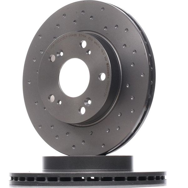 Brembo 09.5457.3X - Disco Freno Oe 45251S6M000 Per Civic Vii, Civic Viii, CR-Z (Zf)-image