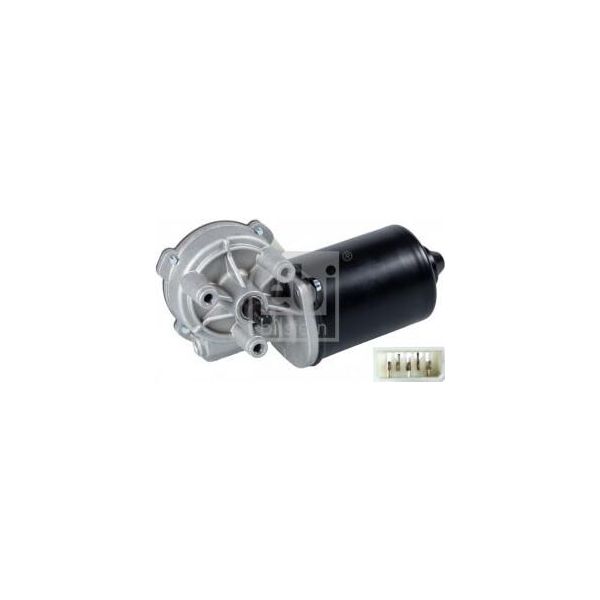 Febi Bilstein 17092 - Motore Tergicristallo Oe 1C0 955 119 Per A3 (8L), Arosa (6H), Cordoba (6K), Ibiza (6K), Inca (6K), Leon (1M1), Toledo I (1L2), Toledo Ii (1M2), Octavia I (1U), Bora (1J), Caddy Ii (9K), T4, Corrado (53I), Golf Iii (1H), Golf Cabriolet (1E), Golf Iv (1J), Lupo (6E1, 6X1), New Beetle, Passat (35I), Polo (6N), Polo (6V), Vento (1H)-image