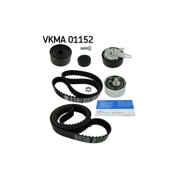 Skf Vkma 01152 - Oe 059 109 119 B Zahnriemensatz FüR A4 (8D), A4 (8E), A4 (8H), A6 (4B), A8 (4D), Superb I (3U), Passat (3B)-image