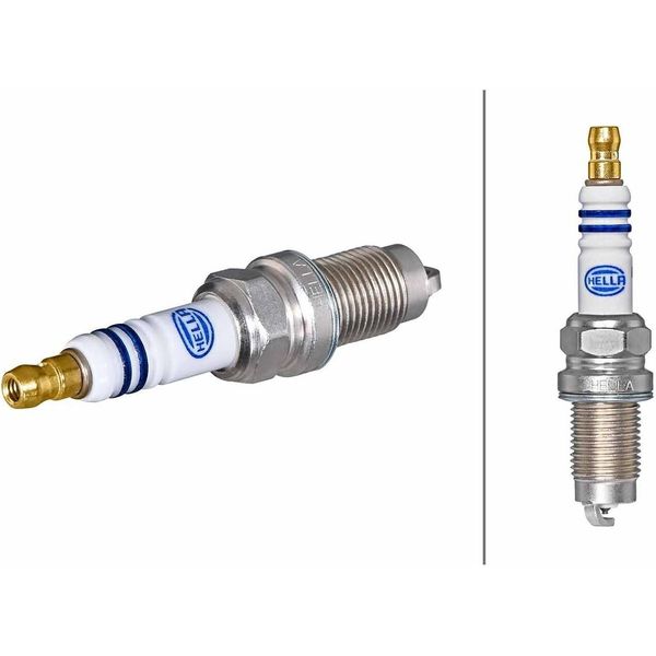 Hella 8EH 188 705-321 - Candela Di Accensione Per A1 (8X), A3 (8P), Altea (5P), Ibiza (6J, 6P), Leon (1P1), Toledo Iii (5P2), Toledo Iv (KG3), Octavia Ii (1Z), Rapid (Nh), Superb Ii (3T), Yeti (5L), Eos (1F), Golf Plus (5M), Golf V (1K), Golf Vi, Jetta Iii (1K2), Jetta Iv, Passat (3C), Passat (365, 362), Scirocco, Tiguan (5N)-image