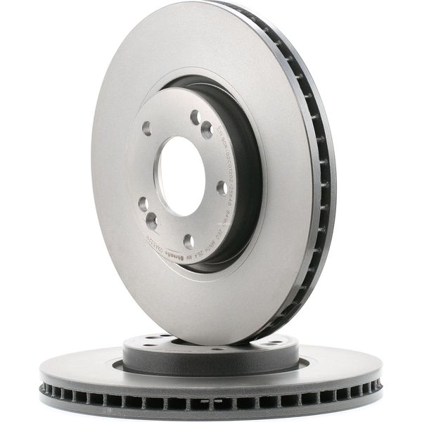 Brembo 09.A532.11 - Disco Freno Oe 517122Y000 Per Carens Iv, I40 (Vf), Ix35, Optima (FSGDS6B), Optima (Jf), Sonata V (Nf), Sportage (Sl), Tucson (Jm)-image