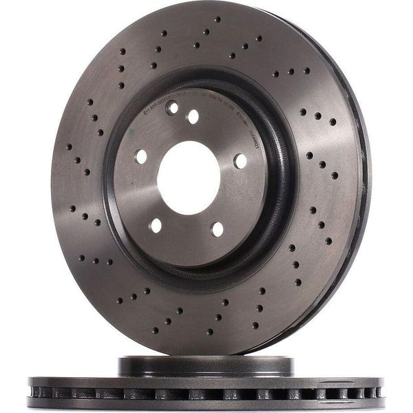 Brembo 09.A448.21 - Disco Freno Oe 2034211312 Per Classe C (S203), Classe C (W203), Clk (A209), Clk (C209), Slk (R171)-image