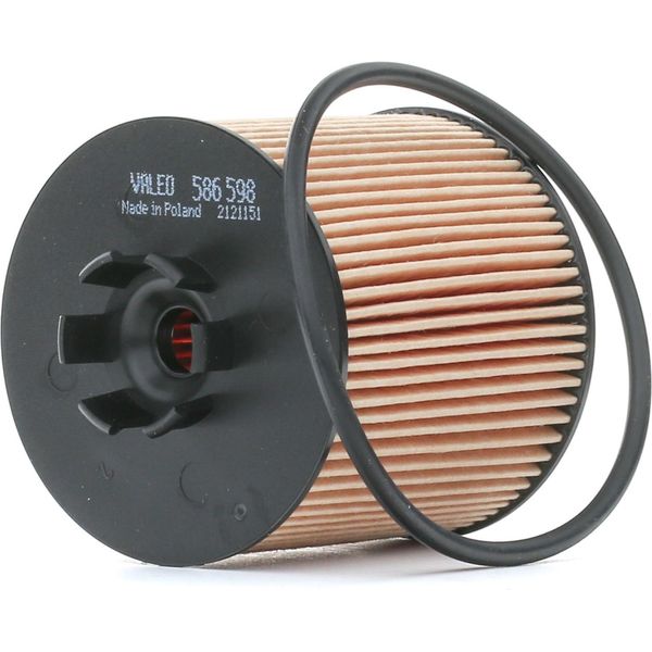 Valeo 586598 Filtro Olio Oe 03C115562 Compatibile Con A3 8P, Altea, Altea Xl, Cordoba, Ibiza, Leon, Toledo, Fabia, Octavia, Roomster, Yeti, Eos, Golf Plus, Golf V, Jetta, Passat 3C, Polo 9N, Polo 6R, Tiguan, Touran-image