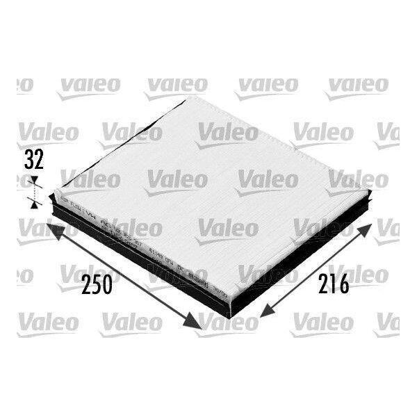 Valeo 698685 Filtro Aria Abitacolo Oe 6Q0820367 Compatibile Con A2, Classe G, Cordoba, Ibiza, Fabia, Felicia, Roomster, Fox, Polo 9N, Polo 6R-image