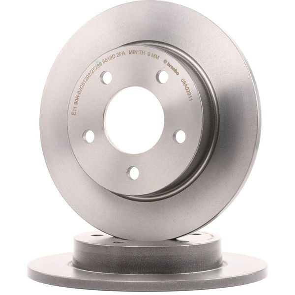 Brembo 08.A029.11 - Oe BP4Y26251B Disco Freno Per 3 (Bk), 3 (Bl)-image