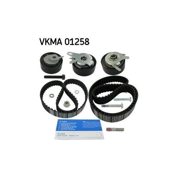 Skf Vkma 01258 - Zahnriemensatz FüR V70 Ii (285), V70 I (875, 876), S80 I (184), S70 (874), T4-image
