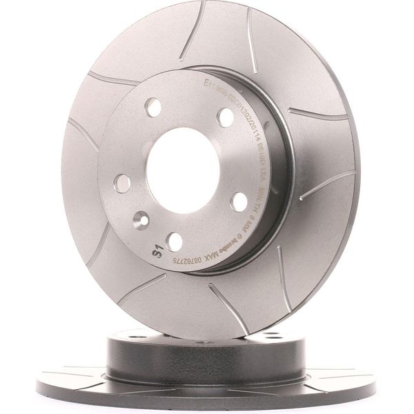 Brembo 08.7627.75 - Disco Freno Oe 569109 Per Astra (A04), Astra G, Astra H, Combo, Combo Tour, Meriva (X03), Meriva B (S10), Zafira A, Zafira B-image