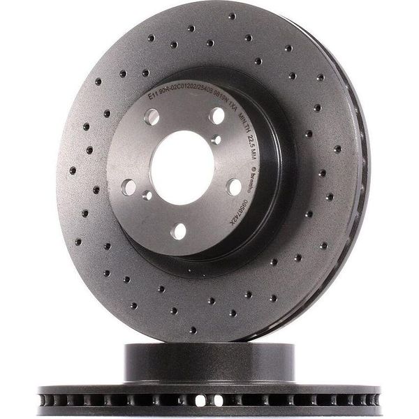 Brembo 09.5674.2X - Disco Freno Oe SU00300585 Per Gt 86 (ZN6)-image