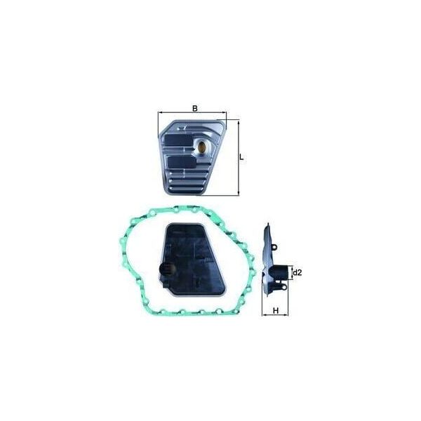 Mahle Hx 167D - Filtro Idraulico, Cambio Automatico Per A6 (4F), A4 (8E), Exeo (3R)-image