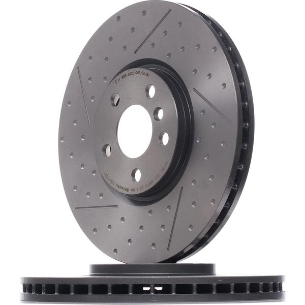 Brembo 09.D179.21 - Disco Freno Oe 34106864133 Per F54, F55, F56, F57, F60-image