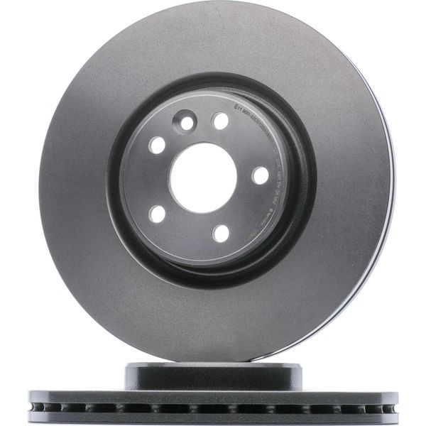 Brembo 09.9586.11 - Disco Freno Oe 30736313 Per S60 Ii (134), S80 Ii (124), V60 I (155, 157), V70 Iii (135), XC70 Ii (136)-image