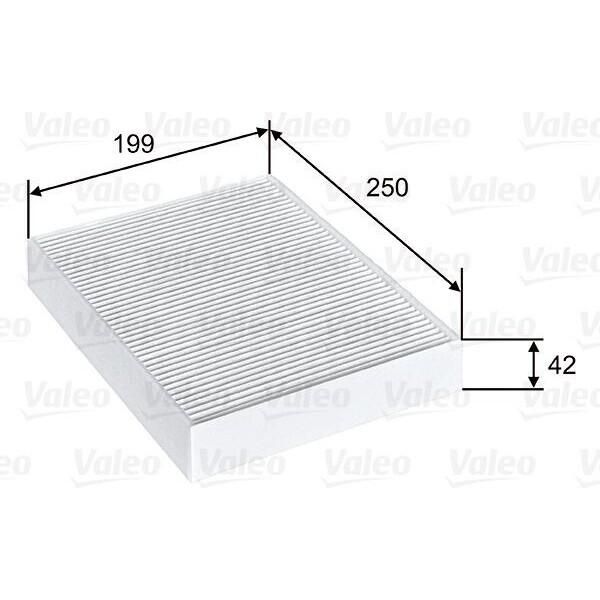 Valeo 715815 Filtro Aria Abitacolo Oe 64119237554 Compatibile Con Serie 1 F20, Serie 1 F21, Serie 2 F23, Serie 2 F22, Serie 3 F30, Serie 3 F34, Serie 3 F31, Serie 4 F33, Serie 4 F32, Serie 4 F36-image