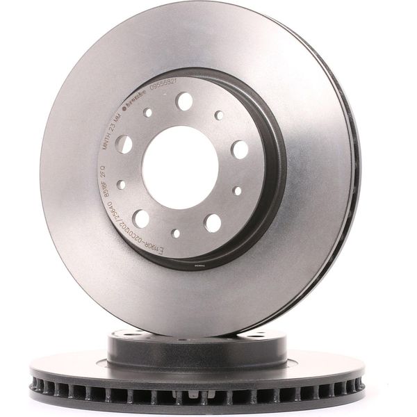 Brembo 09.5568.21 - Disco Freno Oe 271788 Per C70 I (872, 873), S70 (874), S90 (964), V70 I (875, 876), V90 (965)-image