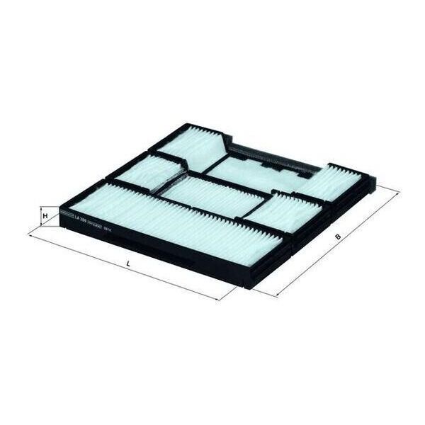 Mahle La 269 - Oe 8850802010 Filtro Aria Abitacolo Per Corolla (E10), Corolla (E11)-image