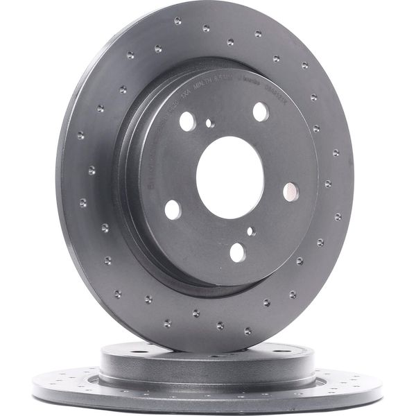 Brembo 08.A912.1X - Oe 42431YZZAE Disco Freno Per Auris (E15), Auris (E18), Corolla (E15), Corolla (E18)-image