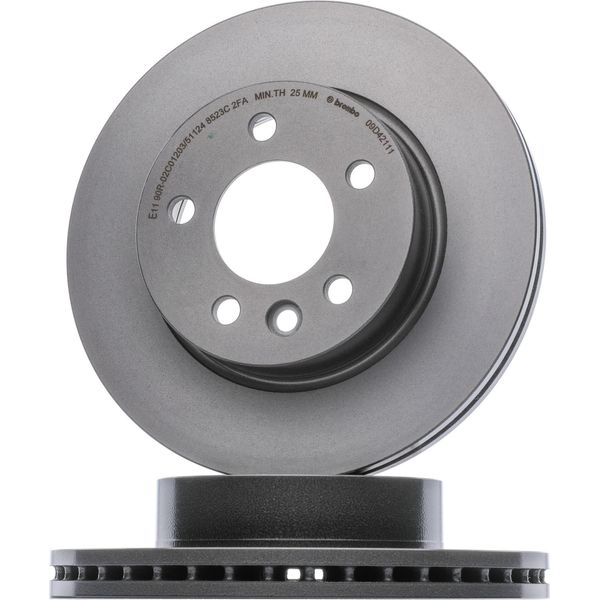 Brembo 09.D421.11 - Disco Freno Oe 2N0615301A Per Crafter (Sx, Sy), Crafter (Sz), Grand California (Sc)-image