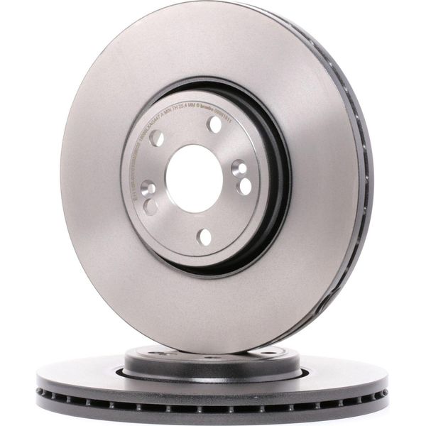 Brembo 09.9818.11 - Disco Freno Oe 7701206923 Per Espace Iv (Jk), Vel Satis (BJ0)-image
