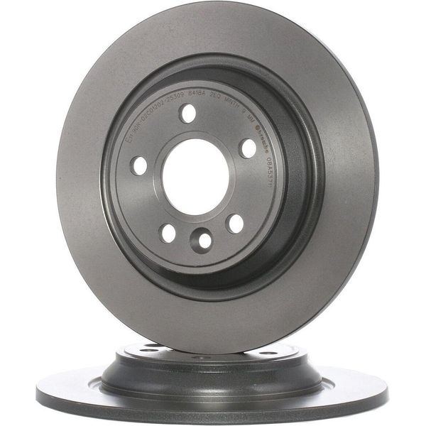 Brembo 08.A537.11 - Disco Freno Oe 30769059 Per S60 Ii (134), S80 Ii (124), V60 I (155, 157), V70 Iii (135), XC70 Ii (136)-image