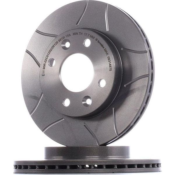 Brembo 09.3148.75 - Disco Freno Oe 8671000085 Per Clio I, Clio Ii, Kangoo (Fc), Kangoo (Kc), Megane I, Thalia I (Lb), Thalia Ii (Lu)-image
