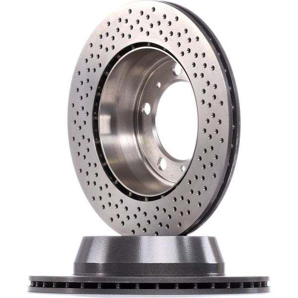 Brembo 09.8998.11 - Disco Freno Oe 98735240101 Per 718 (982), Boxster (981), Boxster (987), Cayman (981), Cayman (987)-image