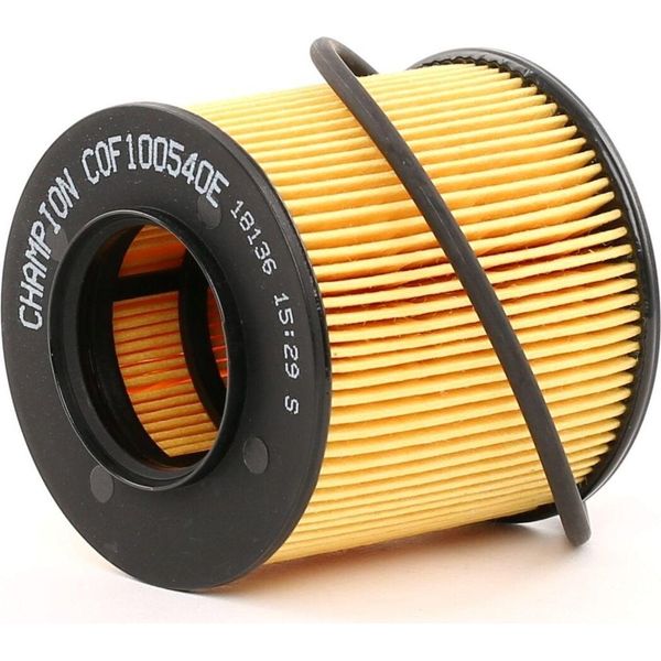 Champion COF100540E Filtro Olio Oe 03C115562 Compatibile Con Touran, Tiguan, Polo 9N, Passat 3C, Jetta, Golf V, Golf Plus, Eos, Superb, Roomster, Octavia, Fabia, Leon, Ibiza, Cordoba, Altea Xl, Altea, A3 8P-image