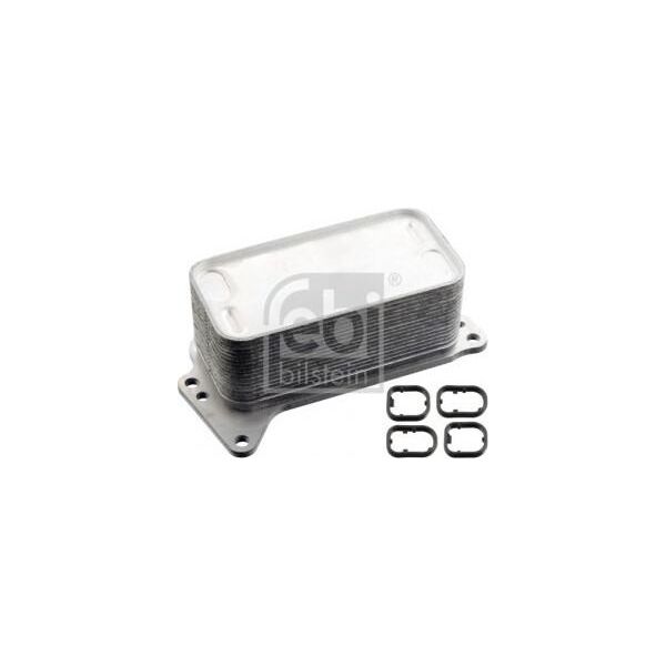 Febi Bilstein 105959 - Radiatore Olio Oe 11 42 8 510 856 Per X6 (F16), X6 (E71), X5 (F15, F85), X5 (E70), X4 (F26), X3 (F25), Serie 7 (F01), Serie 6 (F06), Serie 6 (F13), Serie 6 (F12), Serie 5 (F11), Serie 5 Gt (F07), Serie 5 (F10), Serie 4 (F36), Serie 4 (F32, F82), Serie 4 (F33), Serie 3 (F31), Serie 3 Gt (F34), Serie 3 (F30)-image