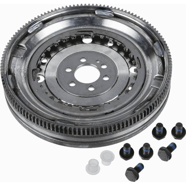 Sachs 2295 601 009 Volano Oe 03L105266DB Compatibile Con Touran, T-Cross, Polo 6R, Passat 3BG, Passat 3B, Jetta, Golf Vii, Golf Vi, Golf Sportsvan, Golf Plus, Beetle, Yeti, Superb, Scala, Rapid, Octavia, Karoq, Kamiq, Toledo, Leon, Ibiza, Ateca, Arona, Altea Xl, Altea, Q2, A3 8V, A3 8P, A1 8X-image